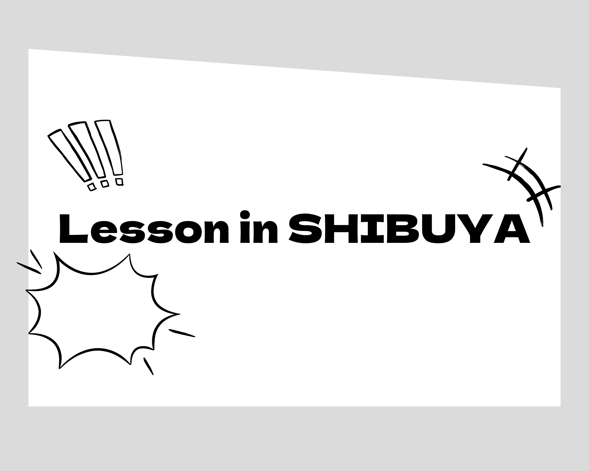 Manga Lesson in Shibuya - ALOHA MANGA Workshop